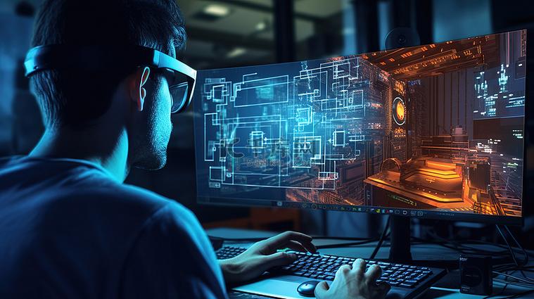 软件开发人员对3d游戏软件和应用程序进行质量检查